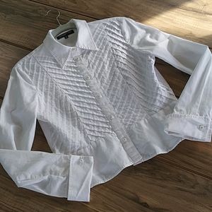 Jones New York Signature white blouse